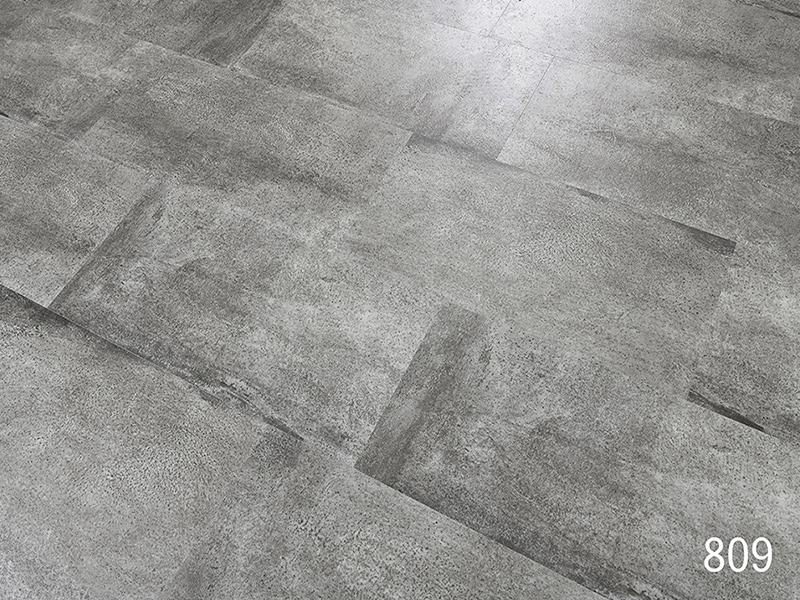 Grey SPC Vinly floor with click